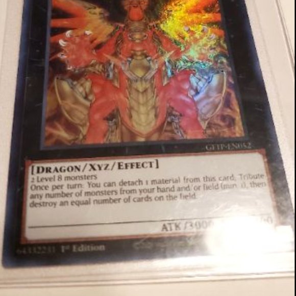 Yugioh Hieratic Sun Dragon Overlord Of Heliopolis (1st Edition) - Picture 8 of 8